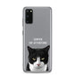 Custom Pet Portrait Clear Case for Samsung®