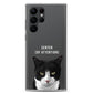 Custom Pet Portrait Clear Case for Samsung®