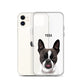 Custom Pet Portrait Clear Case for iPhone®