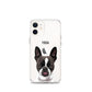 Custom Pet Portrait Clear Case for iPhone®