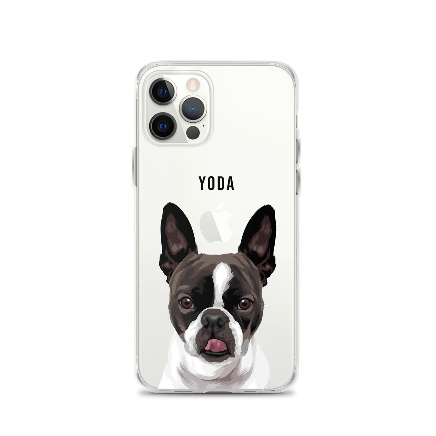 Custom Pet Portrait Clear Case for iPhone®