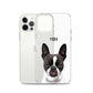 Custom Pet Portrait Clear Case for iPhone®