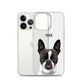 Custom Pet Portrait Clear Case for iPhone®