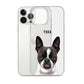 Custom Pet Portrait Clear Case for iPhone®