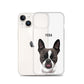 Custom Pet Portrait Clear Case for iPhone®