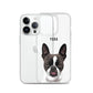 Custom Pet Portrait Clear Case for iPhone®