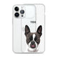 Custom Pet Portrait Clear Case for iPhone®