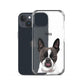 Custom Pet Portrait Clear Case for iPhone®