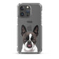 Custom Pet Portrait Clear Case for iPhone®