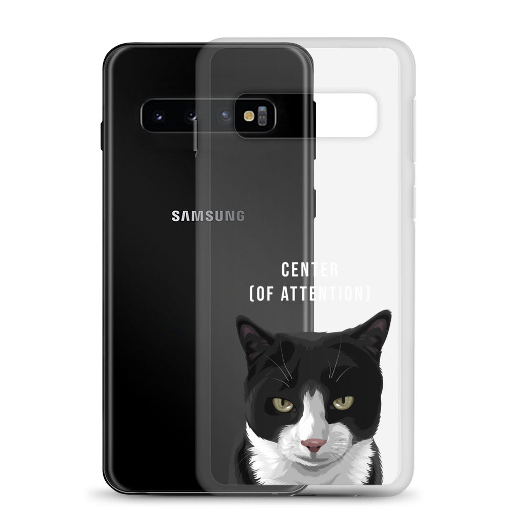 Custom Pet Portrait Clear Case for Samsung®