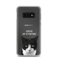 Custom Pet Portrait Clear Case for Samsung®