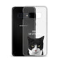 Custom Pet Portrait Clear Case for Samsung®