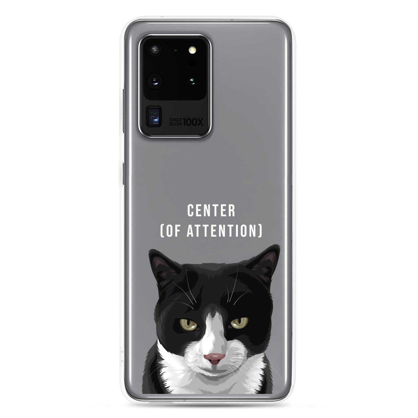 Custom Pet Portrait Clear Case for Samsung®