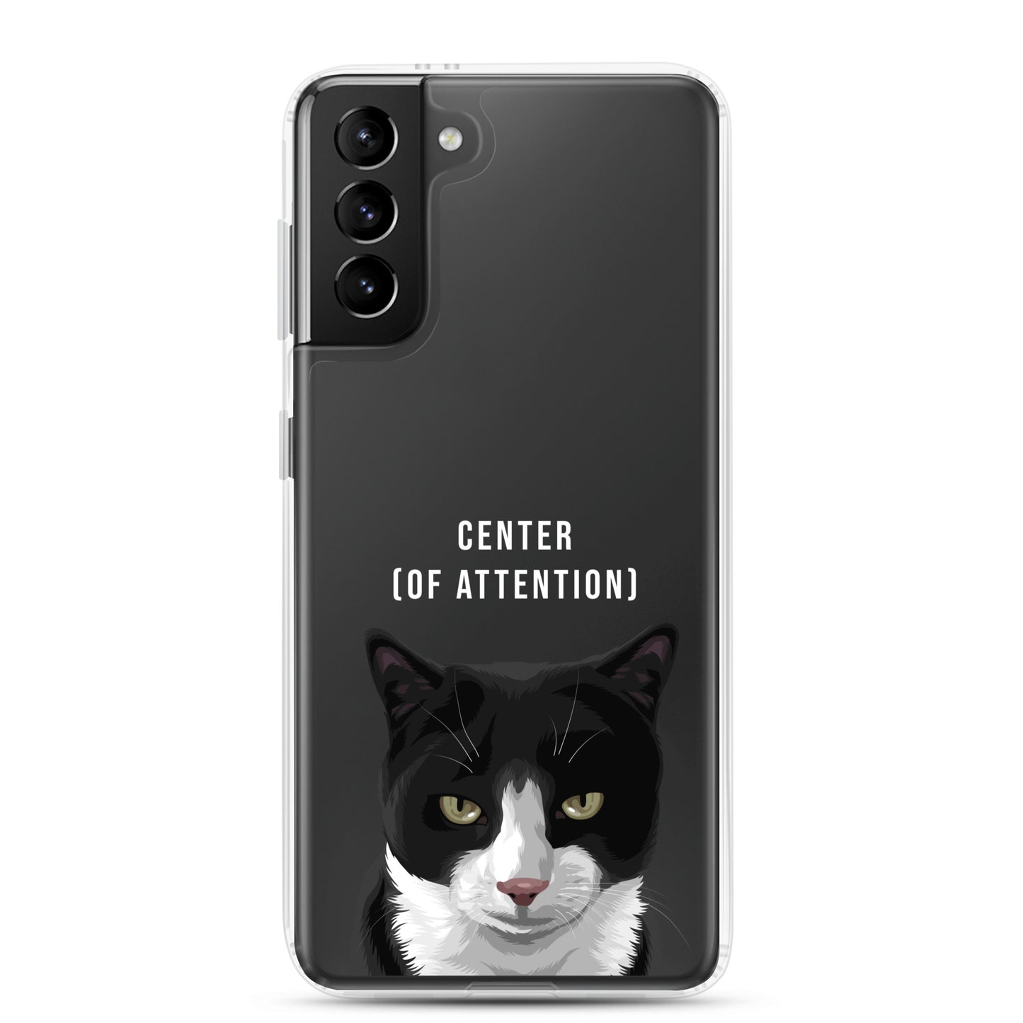 Custom Pet Portrait Clear Case for Samsung®