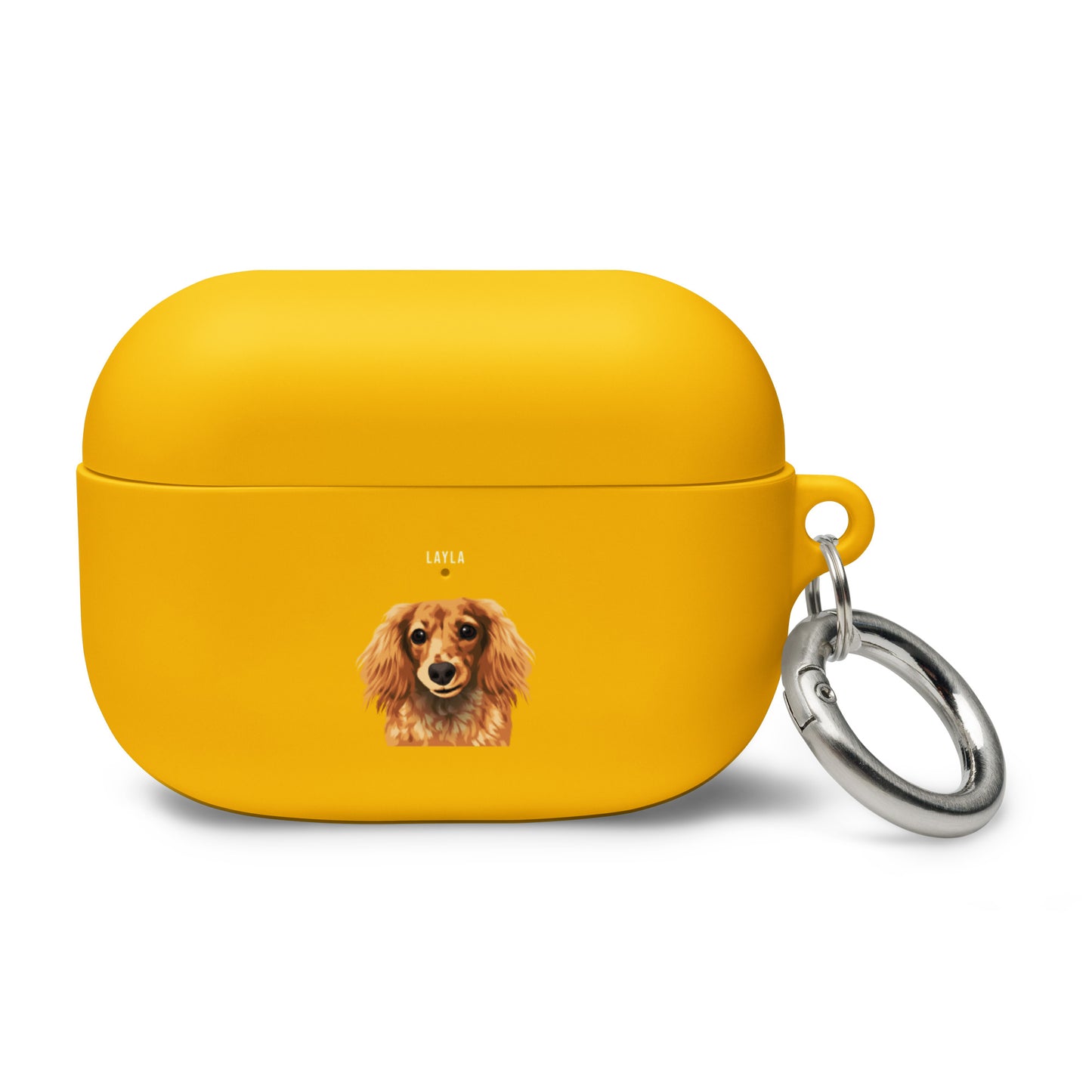 Custom Pet Portrait Rubber Case for AirPods®